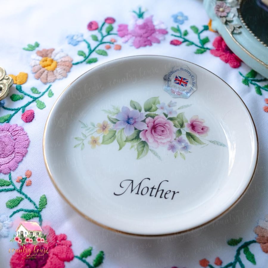 صحن انتيك Mother من برنس ويليام  - المنزل الريفي الهادئ