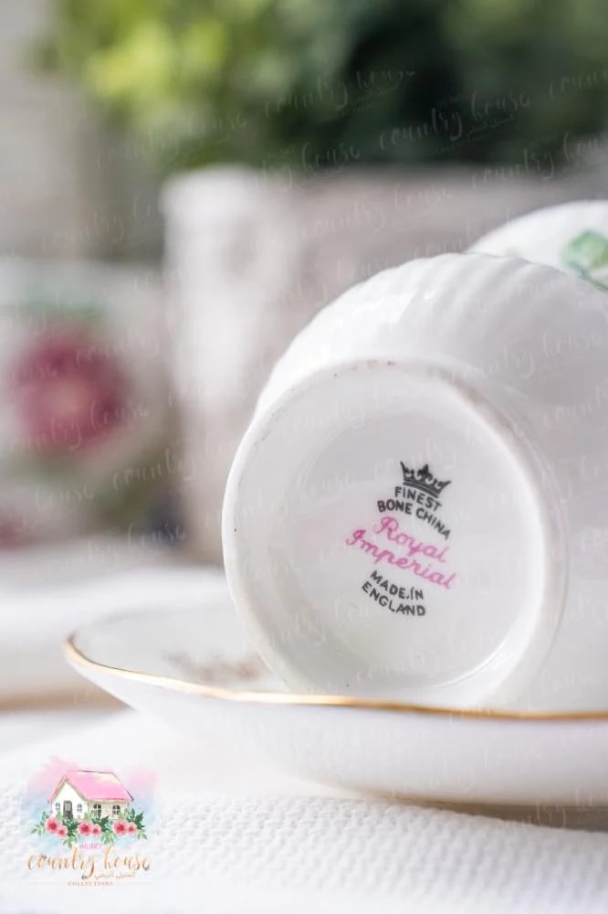3819 كوب مع صحن انتيك Royal Imperial Mother’s Day