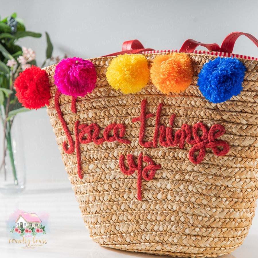 سلة خوص Space things up للرحلات - المنزل الريفي الهادئ