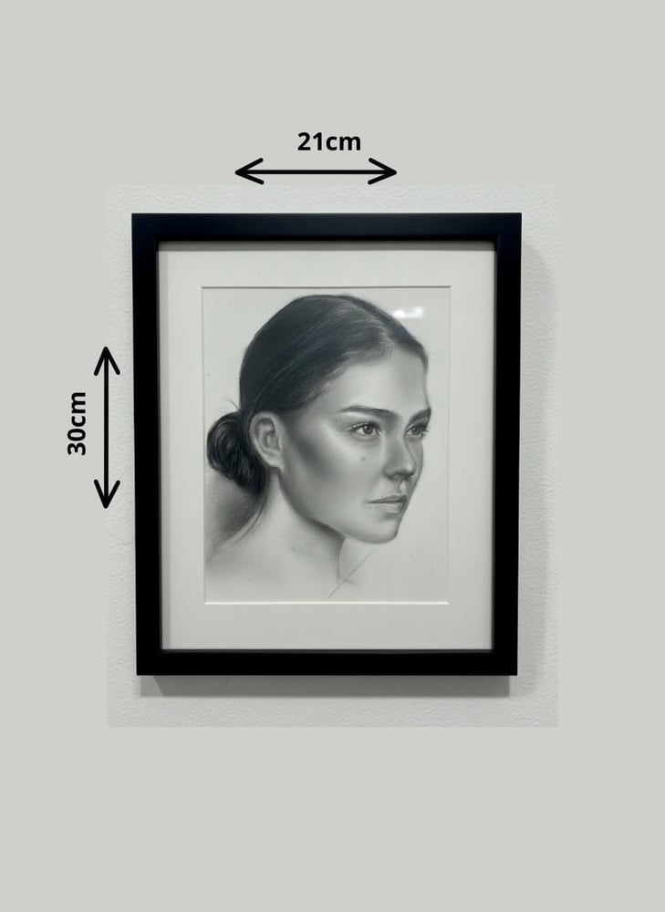 رسمة بورتريه شخصية حجمA4-حسب الطلب