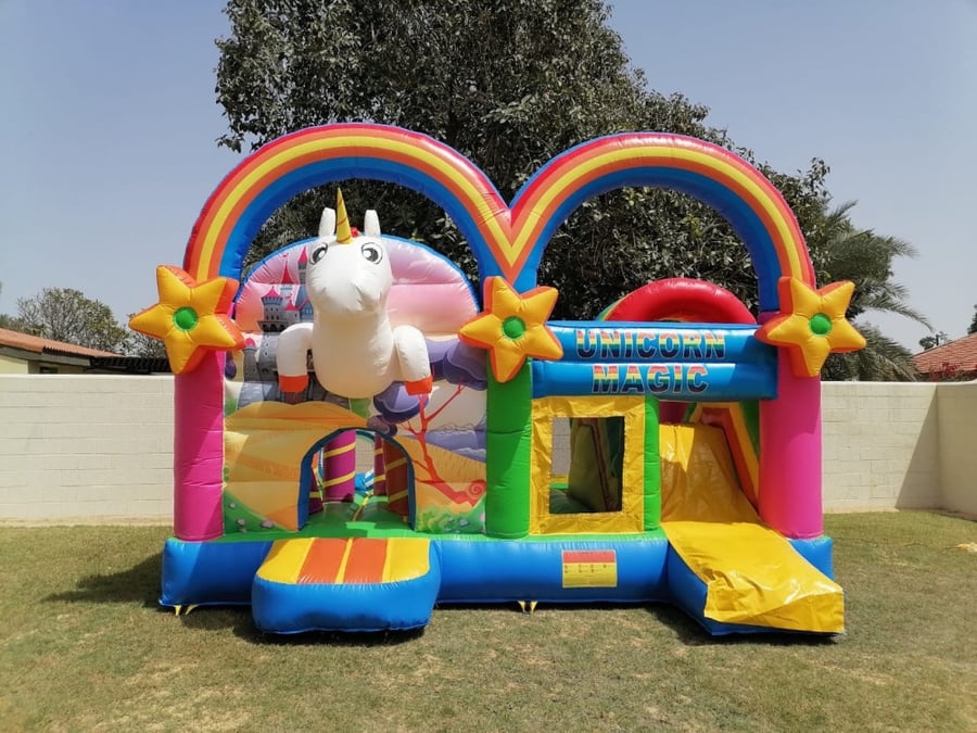 Unicorn bouncy 5 * 4 * 3,5m
