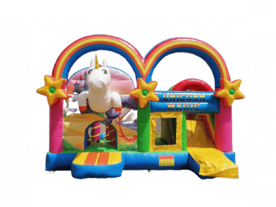 Unicorn bouncy 5 * 4 * 3,5m