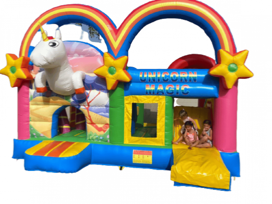 Unicorn bouncy 5 * 4 * 3,5m