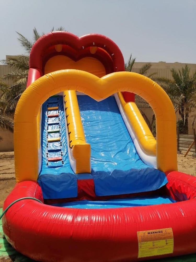 Heart Water Slide 4x9X8m
