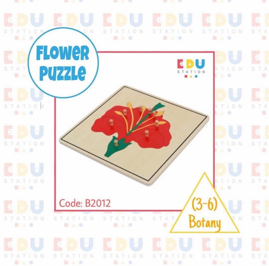 Flower Puzzle -أحجية الزهرة