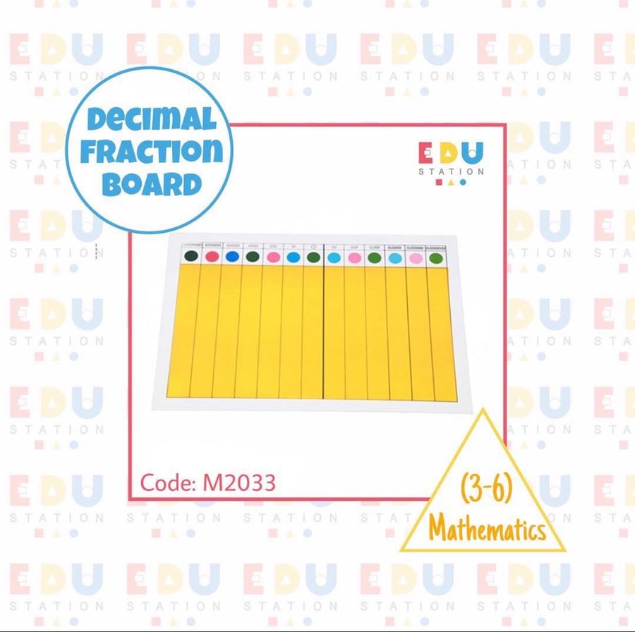 Decimal Fraction Board - لوح الكسور العشرية