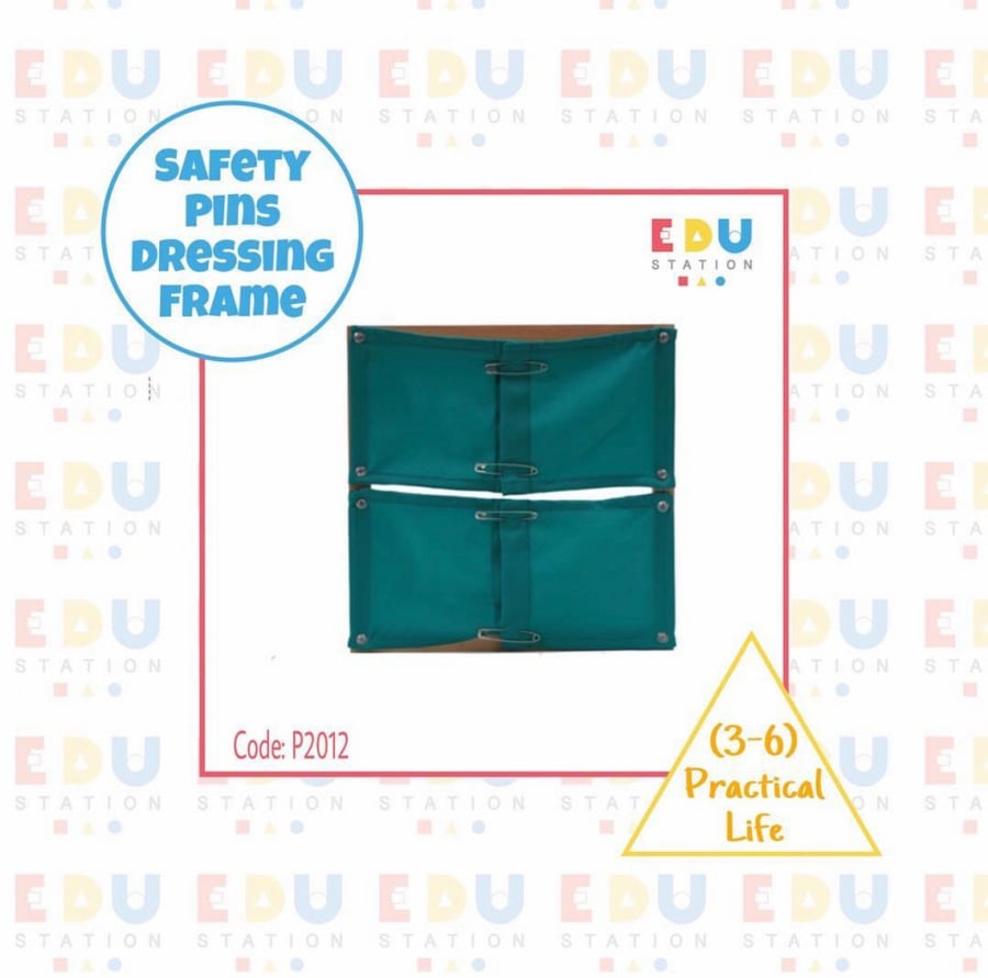 Safety Pins Dressing Frame -إطار الملابس - دبوس الأمان