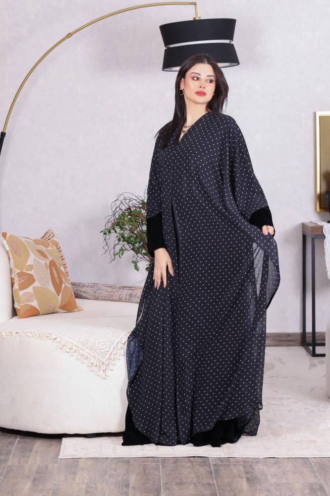 خمار شيفون منقط