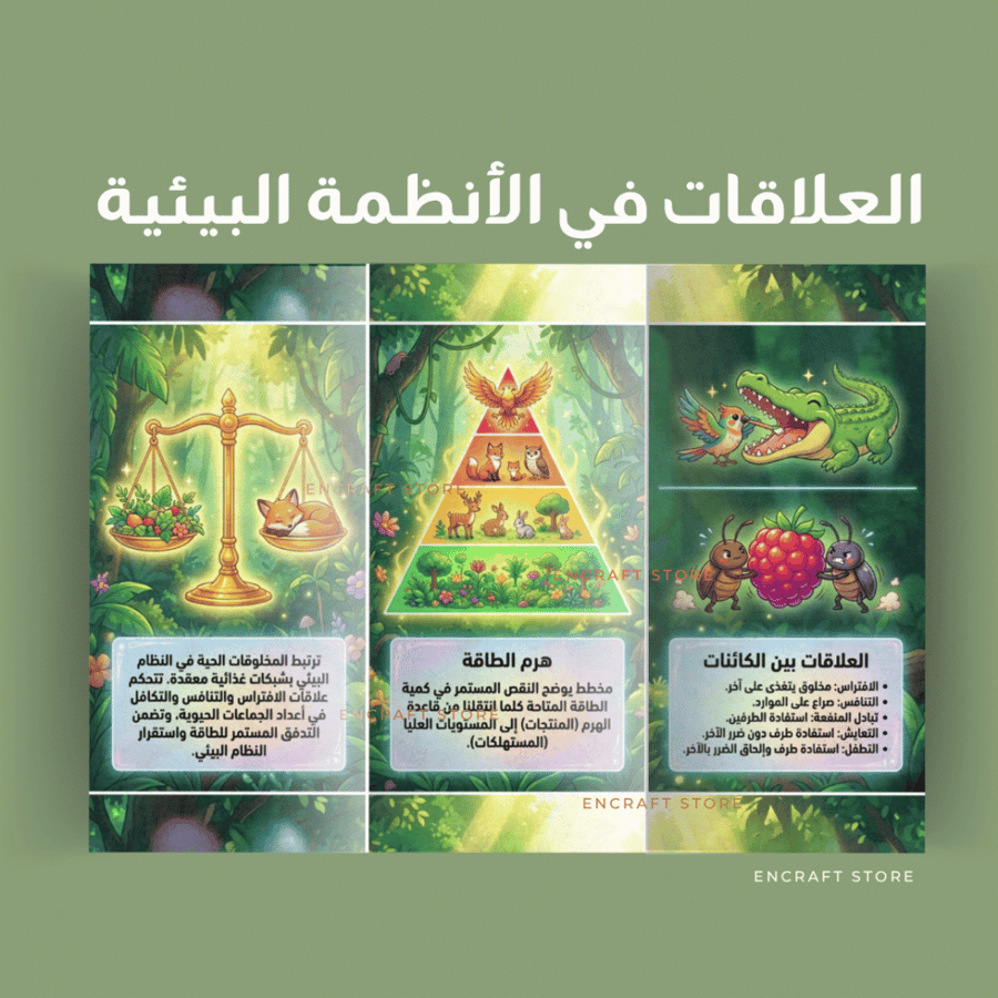 العلقات في الأنظمة البيئية