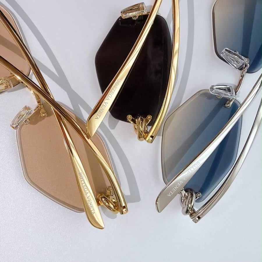 Bottega Veneta عدسه عسلية