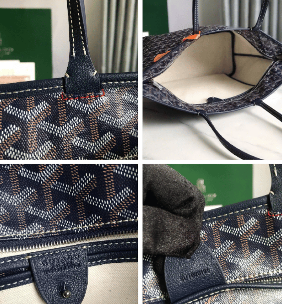 Goyard PM 34CMلون كحلي بسحاب