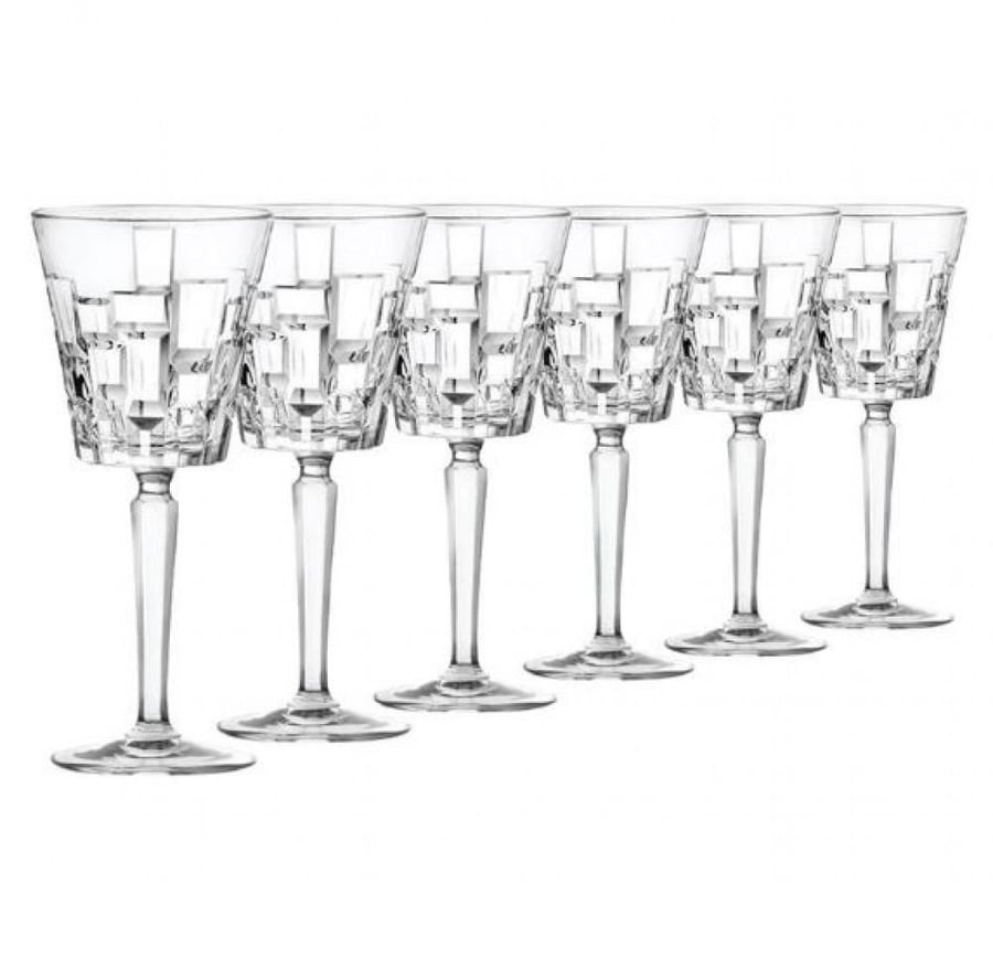 Crystal juice glasses RCR Italian 230 ml 6 pieces