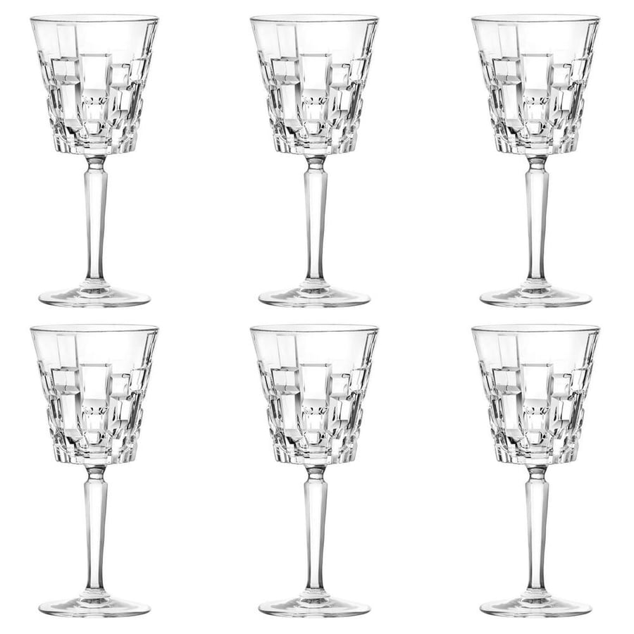 Crystal juice glasses RCR Italian 230 ml 6 pieces