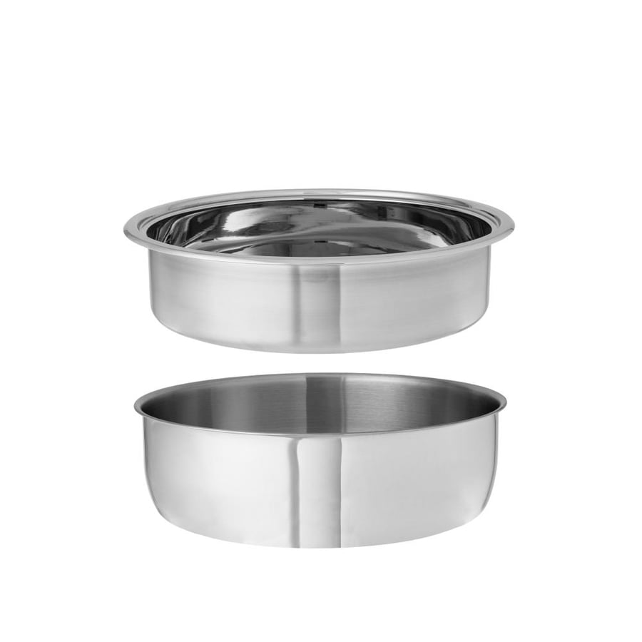 Indian stainless steel food warmer 4 liters with lid