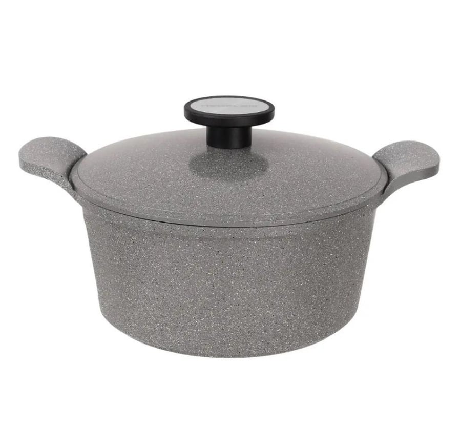 Newflam Korean ExtraMa 14-piece gray pot set