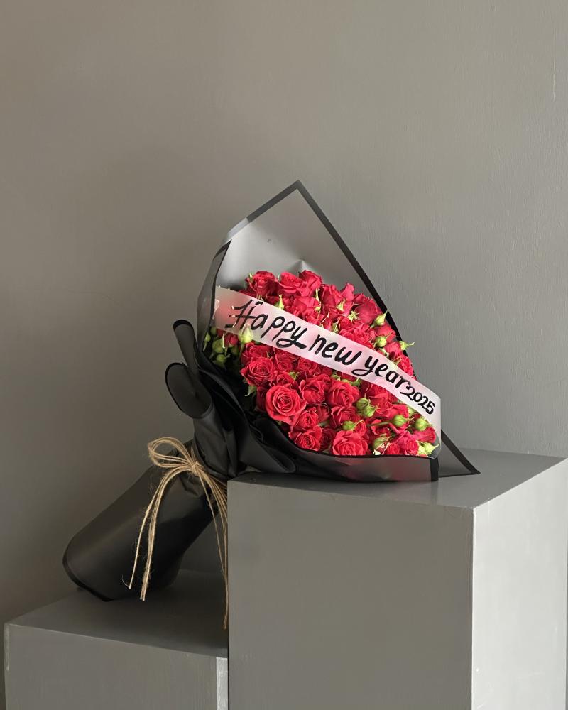 The distinguished New Year bouquet