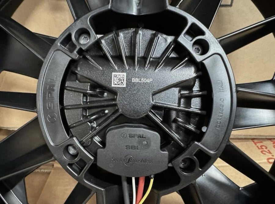 Italian Spal fan 12 inch broochless - exhaust