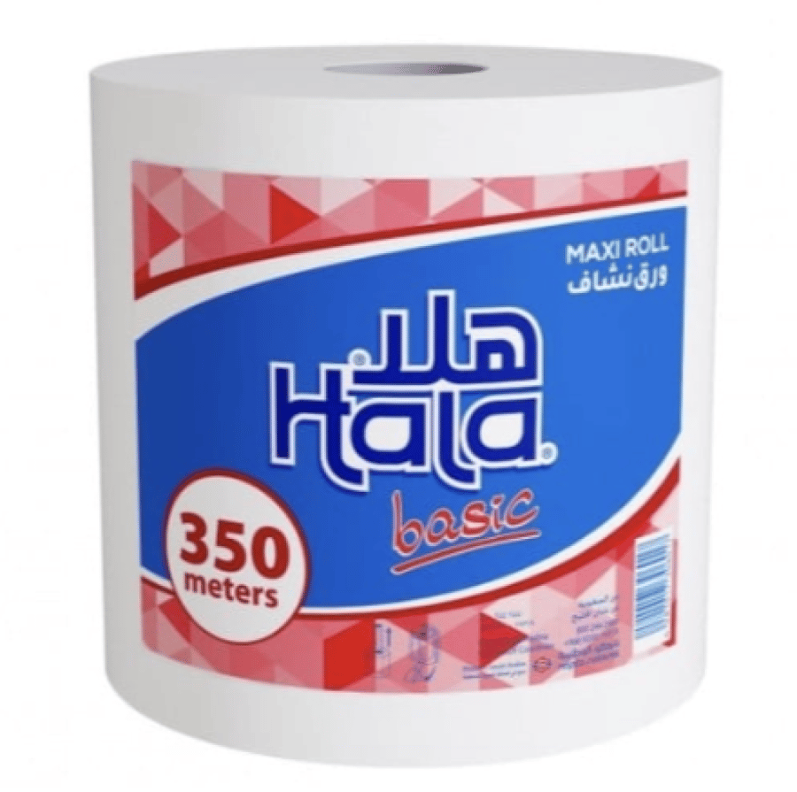 ورق ماكسى رول هلا 350ميتر