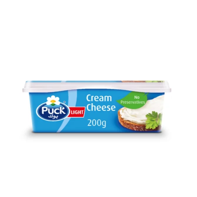 puck cream cheese light 200g