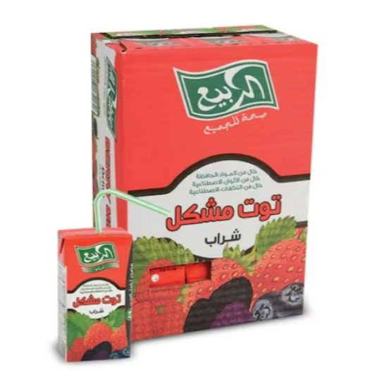 الربيع عصير كوكتيل 18× 125مل