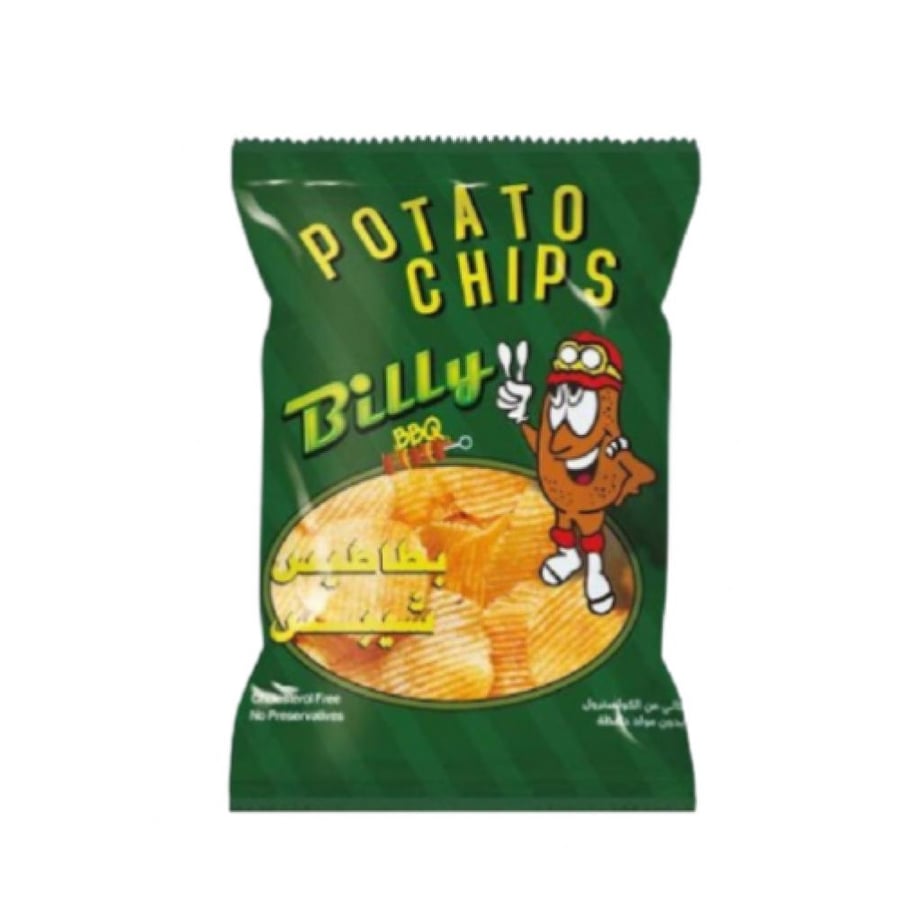 Ghodran Billy potato chips 14g