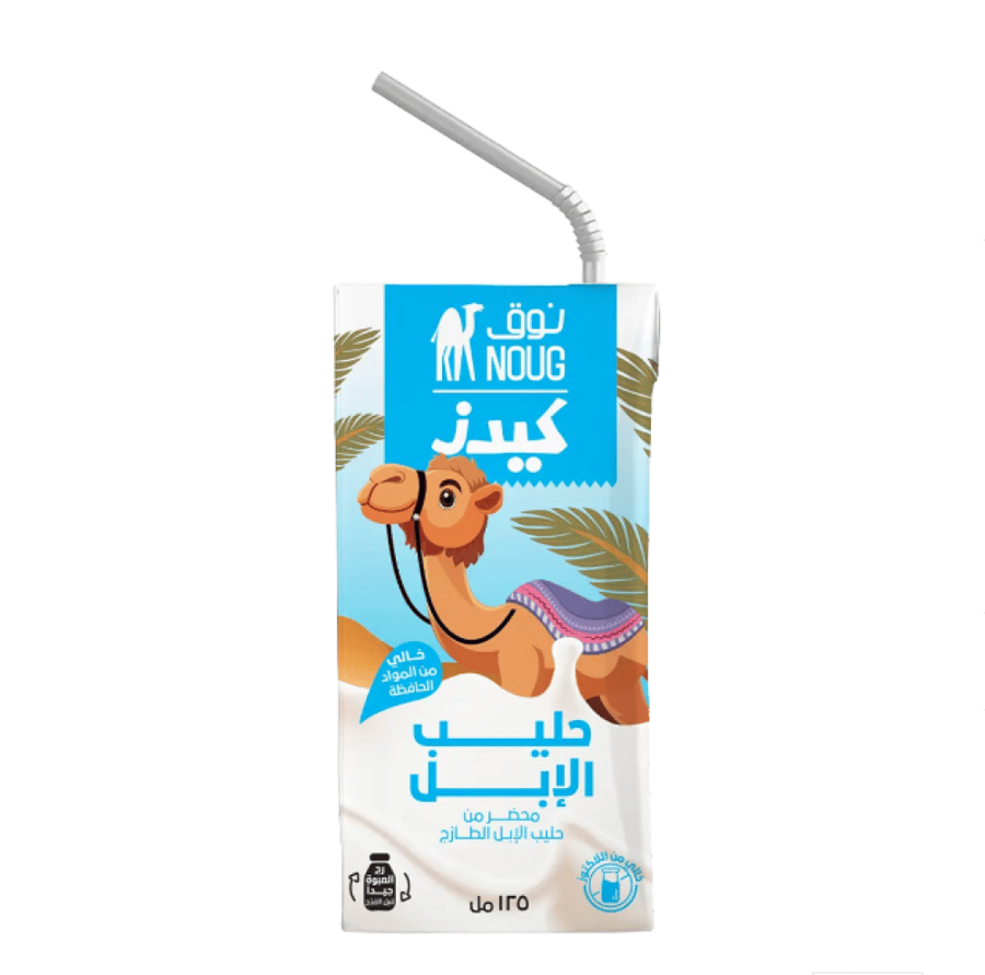 نوق كيدز حليب الإبل 125مل
