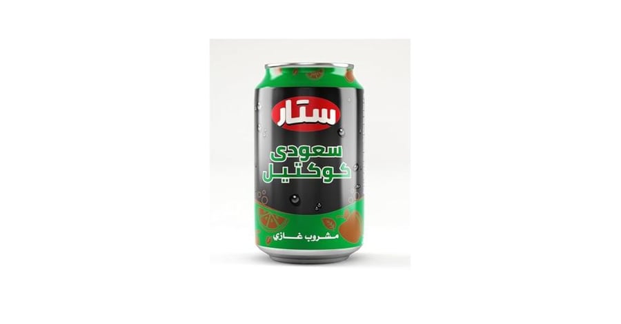 مشروب كوكتيل غازي من ستار سعودي، 300 مل