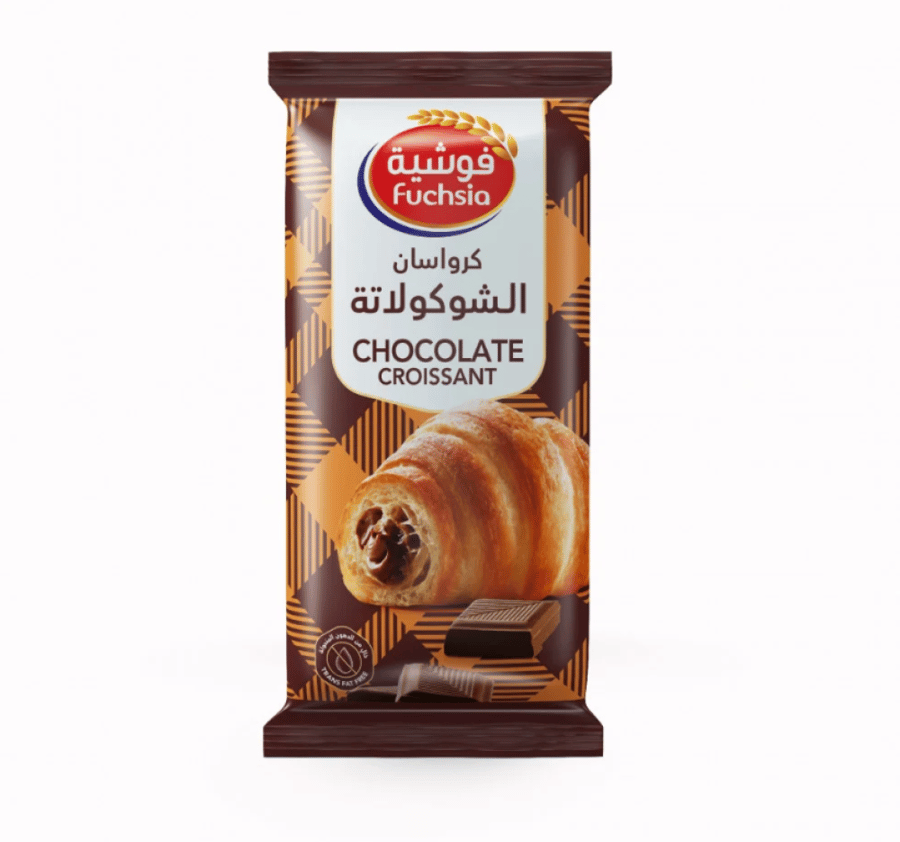 فوشية كرواسان الشوكولاتة