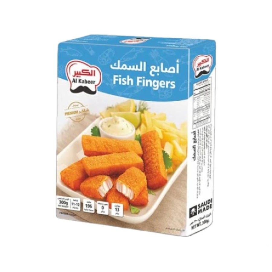 الكبير أصابع السمك 300جم