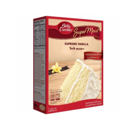 Betty Croacker Cake Mix Vanila 500g