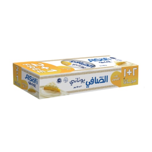 الصافي زبادي يوناني تارت الليمون 3×150جرام