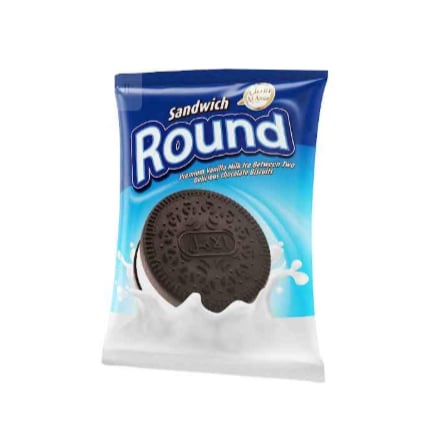Alamal Round Sandwich Ice Cream 80 ml