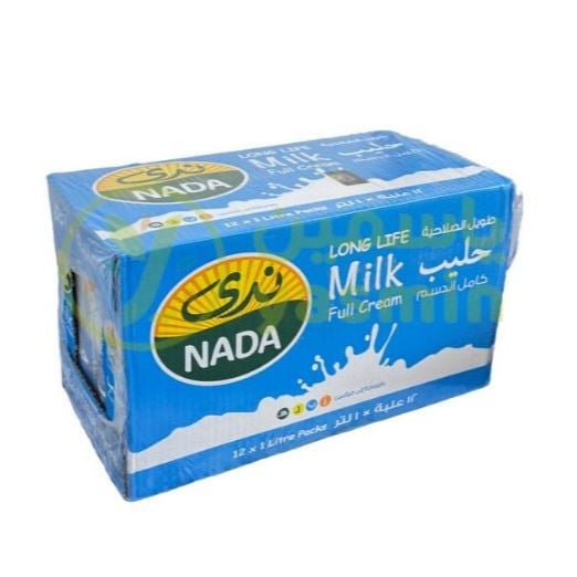 ندى حليب كامل الدسم 1 لتر