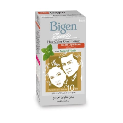 Bigen Speedy Hair Color Conditioner Light Brown 80g
