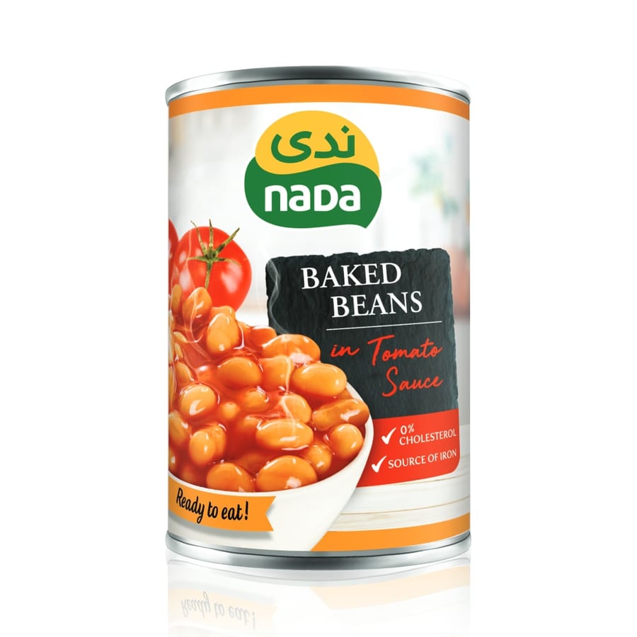 فاصوليا مطبوخة بصلصة الطماطم - 400 غرام