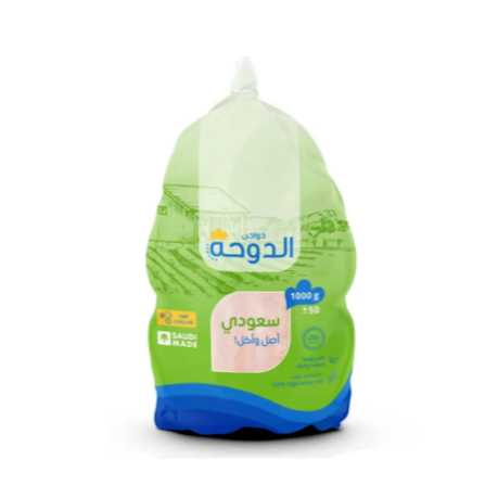 الدوحة دجاج كامل طازج مبرد 1000 جرام