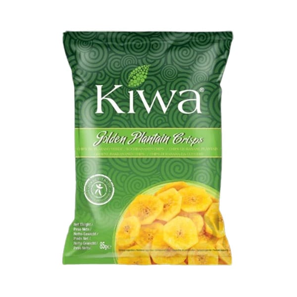 Kiwa Golden Plantain Crisps 85g