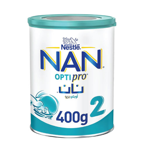 نستله نان اوبتي برو رقم 2 حليب بودرة 400 جم