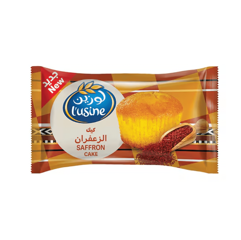 لوزين كب كيك الزعفران 28 جرام