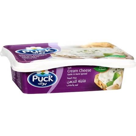 puck cream cheese garlic &herbs 200g
