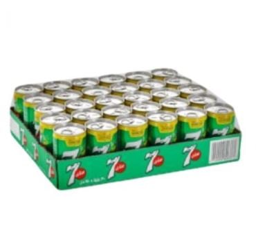 7 أب عادي 150 مل × 30