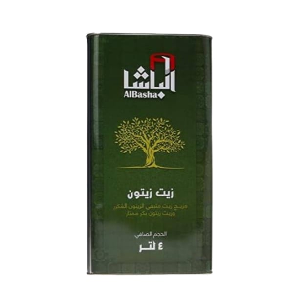 الباشا زيت زيتون متبقي 4 لتر