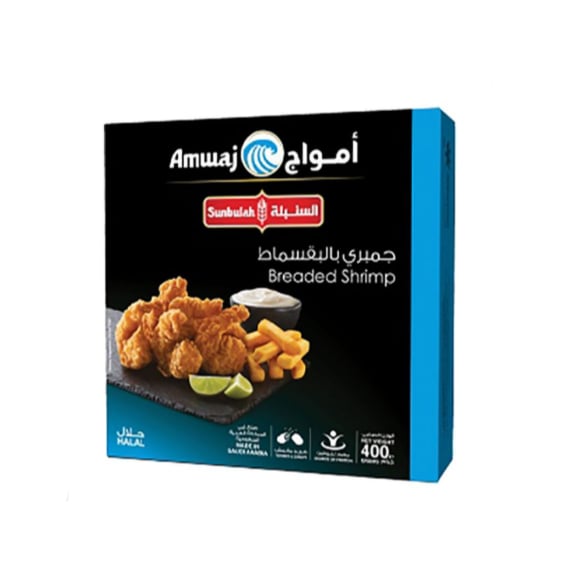 السنبلة روبيان بالبقسماط 400 جم