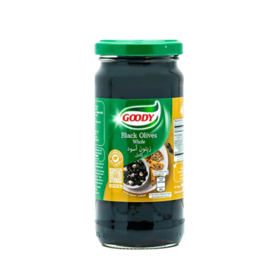 Goody Black Olives Whole 240g‏