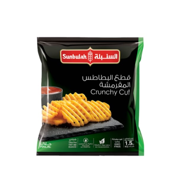 السنبلة قطع البطاطس المقرمشة 1.5كجم