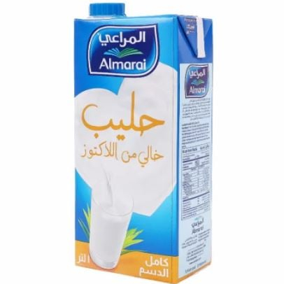 المراعي حليب خالي من اللاكتوز 1 لتر