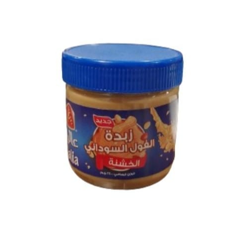 High quality coarse peanut butter 240g