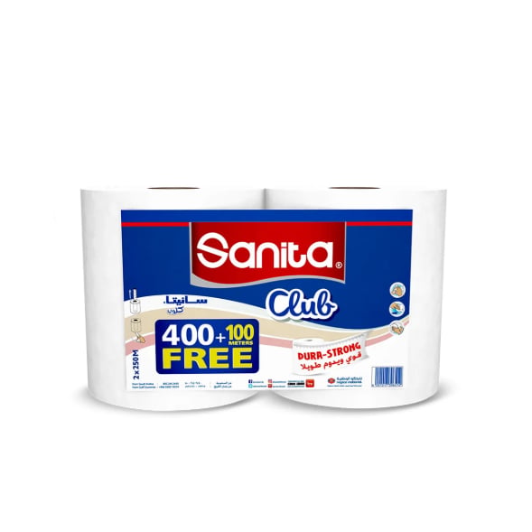 Sanita Club Maxi Roll White 2x250M