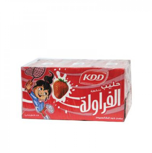 KDD Milk Strawberry 18x180ml