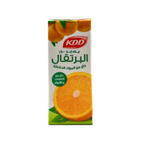 كي دي دي عصير البرتقال 180 مل